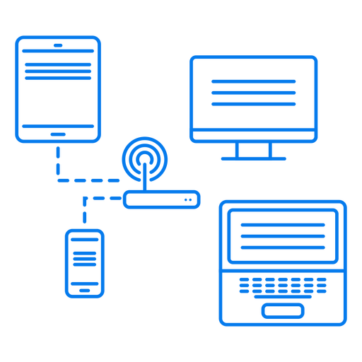 illustration of a server